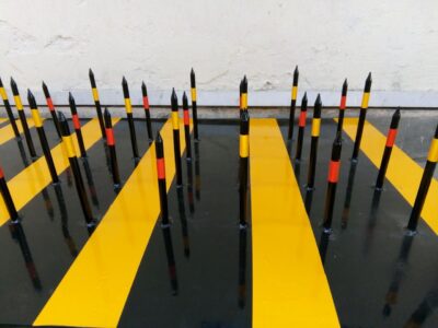 portable tyre killers for short entrances