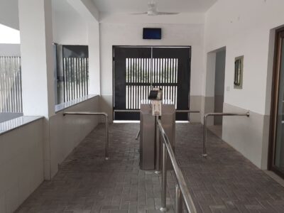 turnstiles for attendance system as organization integrated security
